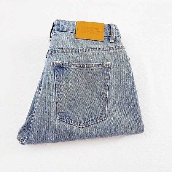 Princess Polly Light Wash Denim Jeans SZ8 - Picture 4 of 8